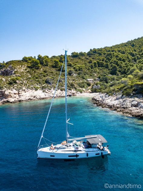 Sailing In Croatia, Yatch Week, Sail Croatia, Croatia Yacht, Yacht Aesthetic, Luxury Yacht Interior, Sailing Croatia, European Holiday, Croatian Islands