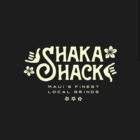 Logo & Graphic Inspirations 🇮🇹 on Instagram: “- Shaka Shack • Designer @prstiperje - Follow @thelogopassion for more logo inspirations” Design Logo Ideas, Brewery Logo, Data Logo, Logo Design Website, Adventure Branding, Logotype Typography, Website Logo Design, Inspiration Logo, Drinks Logo