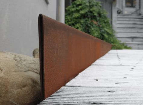 Corten Steel Edging, Metal Lawn Edging, Steel Retaining Wall, Steel Edging Landscape, Metal Landscape Edging, Metal Garden Edging, Steel Garden Edging, Patio Edging, Steel Edging