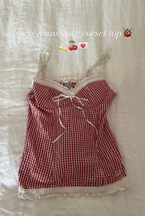 Small Town Outfits Style, Sewing Clothes Aesthetic, Sewing Inspo Aesthetic, Americana Clothes, Coquette Fabric, Red Outfit Aesthetic, Until Friday Night, Americana Outfits, French Fabrics