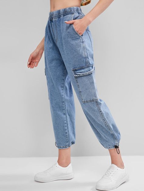 Wide Leg Cargo Jeans, Jeans Cargo, Matching Swimwear, Loungewear Jumpsuit, Mini Robes, Mini Dress Casual, High Waisted Jeans, Cargo Jeans, Short En Jean