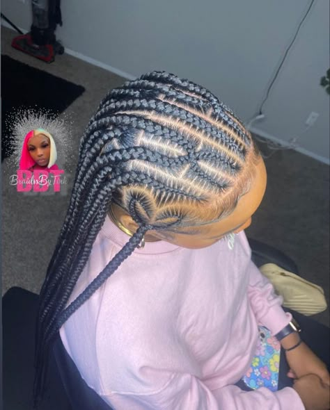 Curtain Bangs Braids, Braided Hairstyles For Sports, Kids Braiding Hairstyles, Braids For Ladies, Latest Braids Hairstyles, Hair Sunkissed, Braids In The Front Natural Hair, Latest Hairstyles For Ladies, Latest Braids