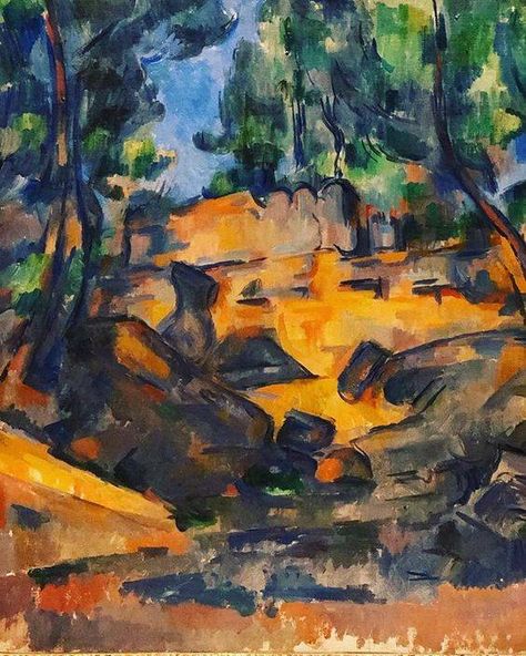 Cezanne Paintings, Paul Cezanne Paintings, Cezanne Art, David Zyla, Palette Painting, Paul Cezanne, Post Impressionism, Abstract Art Landscape, Post Impressionists