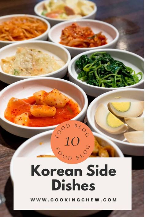 If you want to try your hand at Korean cuisine, you can start with some truly scrumptious Korean side dishes. Here are 10 banchan recipes that you must try at home! Recipes For Korean Food, Korean Bbq Vegetables, Korean Bbq Banchan, Easy Korean Side Dishes Simple, Korea Side Dishes, Korean Dinner Party Menu Ideas, Korean Ban Chan Recipes, Korean Bbq Recipes Side Dishes, Korean Beef Sides