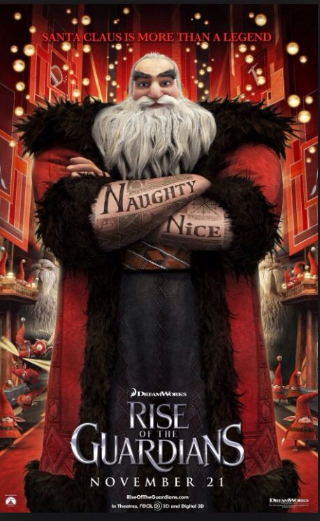 Rise of the guardians. this movie has the characters Jack Frost,Easter bunny,santa,tooth fairy,and more The Guardian Movie, Animation Dreamworks, Blur Studios, Guardians Of Childhood, Dreamworks Movies, Isla Fisher, Rise Of The Guardians, Jude Law, Dreamworks Animation