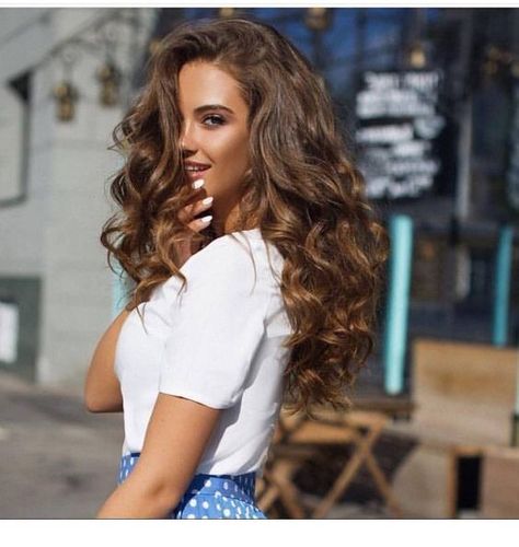 Bronde Hair, Natural Hairstyle, Hair Envy, Long Curly Hair, Long Curly, Beautiful Smile, Hair Dos, Gorgeous Hair, Hair Day