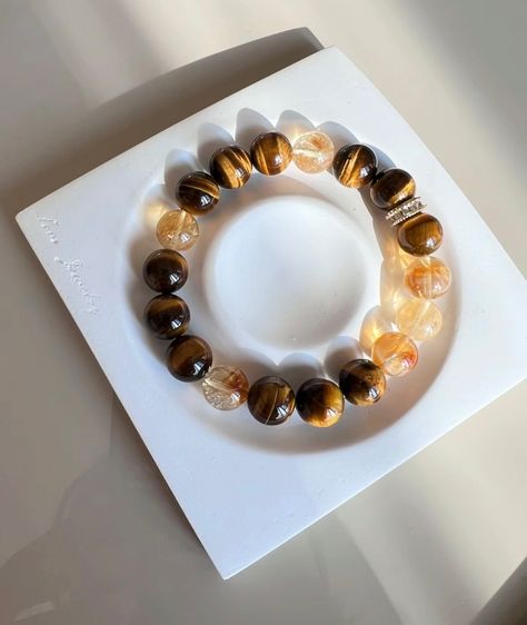 Tiger’s eye cirtrine bracelet that been asking for 200 times!☀️☀️☀️☀️ Where the warmth of Citrine meets the grounding strength of Tiger’s Eye. A perfect blend to protect, energize, and uplift your spirit. ✨ Feel the power of nature on your wrist #nature #crystal #crystalhealing #crystalmagic #crystalmagic #energy #energyhealing #crystalorbit #bracelet #jewelry Tiger's Eye Crystal, Tiger Eye Crystal, Power Of Nature, Crystal Magic, Tiger's Eye, Crystal Bracelet, Bracelet Jewelry, Crystal Bracelets, Energy Healing