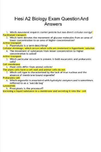 HESI A2 V2 Biology Exam Hesi A2 Study Cheat Sheets, Hesi A2 Study Guide, Hesi Exam, Biology Exam, Hesi A2, Prokaryotic Cell, Animal Cell, Plant Cell, Cell Membrane