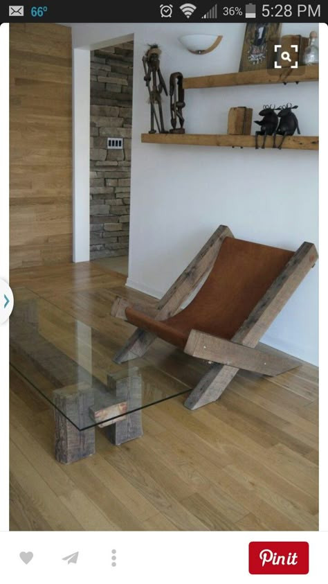 Wooden Sconces, Reclaimed Wood Paneling, Handmade Coffee Table, Unique Coffee Table, Wooden Bench, Wooden Chair, Rustic Modern, Pallet Furniture, Rustic Furniture