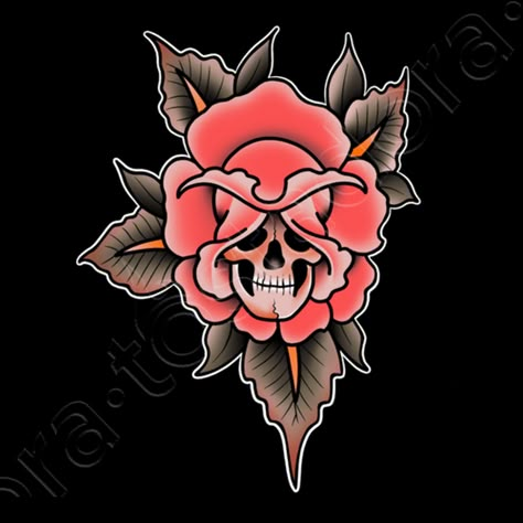 Neo Traditional Roses, Old School Rose, Traditional Tattoo Drawings, Traditional Tattoo Flowers, Card Tattoo Designs, Cool Tattoo Drawings, Henna Tattoo Designs Hand, Traditional Roses, Old School Tattoo Designs