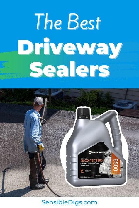 Keep your driveway in top condition by using one of these 7 fantastic driveway sealers. They protect your concrete surfaces from UV and rainwater. Concrete Driveway Sealer, Driveway Sealer, Concrete Driveways, Sun And Water, How To Protect Yourself, Water Damage, What You Can Do, Driveway, Vacuum Cleaner