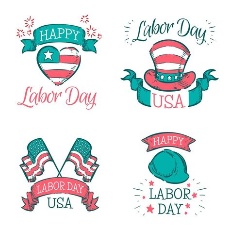 Free Vector | Hand drawn labor day usa badge collection Labor Day Usa, Badge Collection, Happy Labor Day, Vector Hand, Labor Day, Labour Day, Labor, Graphic Resources, Hand Drawn