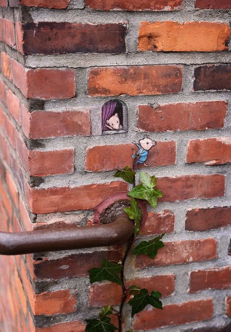 David Zinn – Street Artist | creativeartworksblog David Zinn, Street Painting, Chalk Art, Interior Projects, Street Artists, Public Art, Urban Art, Interesting Art, Home Projects