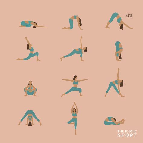 The Yoga Sequence We're Starting Our Days With RN THE ICONIC Edition Deep Lunges, Morning Yoga Routine, Triangle Pose, Corpse Pose, Getting Ready To Move, Downward Facing Dog, Iconic Australia, Yoga Sequence, Tree Pose