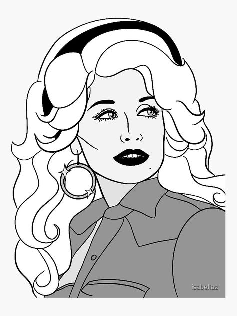 Dolly Parton Tattoos, Dolly Parton Birthday, Country Rock, Women In Music, Maybe One Day, Dolly Parton, Changing Seasons, Line Drawing, Cross Stitch Embroidery