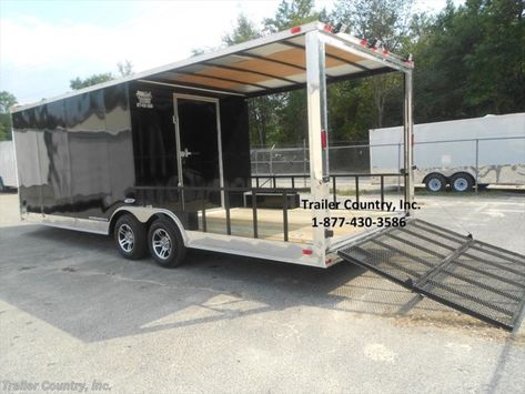 Porch Ramp, Enclosed Trailer Camper Conversion, Motorcycle Cargo Trailer, Enclosed Trailer Camper, Cargo Trailer Camper Conversion, Enclosed Cargo Trailers, Cargo Trailer Conversion, Cargo Trailer Camper, Enclosed Trailer