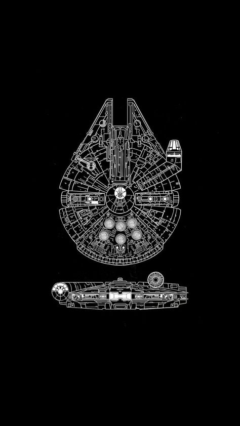 Millennium Falcon - 9GAG Star Wars Wallpaper Iphone, Star Wars Background, Amoled Wallpapers, Star Wars Tattoo, Star Destroyer, Star Wars Wallpaper, Star Wars Ships, Stars Wars, Star Wars Fan Art