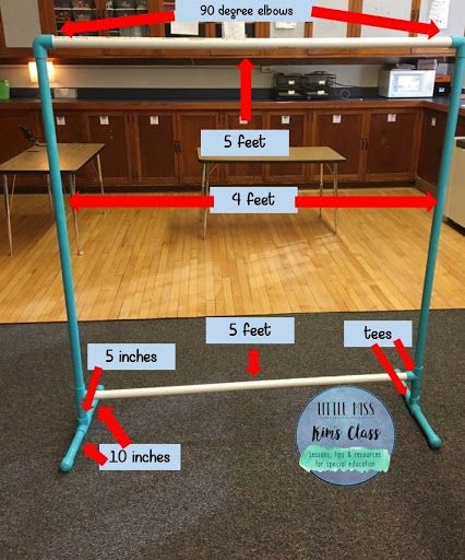 Little Miss Kim's Class: DIY Cheap & Easy Classroom Divider with PVC Pipe Classroom Separation Ideas, Classroom Room Dividers, Classroom Divider Ideas, Classroom Dividers, Metal Room Divider, Sped Classroom, Desk Dividers, Self Contained Classroom, Sneeze Guards