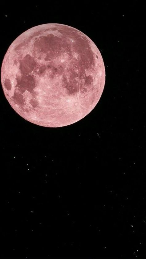 Pink Moon, Wallpaper Ideas, About Fashion, Full Moon, We Heart It, Lost, Moon, Pink