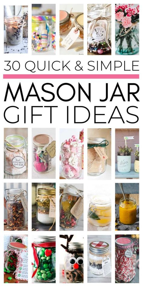 mother's day gifts Gifts In Small Glass Jars, Mason Jar Favor Ideas, Mason Jar Baby Shower Ideas, Small Mason Jar Gifts, Small Jar Gift Ideas, Small Mason Jar Ideas, Small Mothers Day Gift Ideas, Glass Jar Gift Ideas, Mason Jar Gifts Recipes