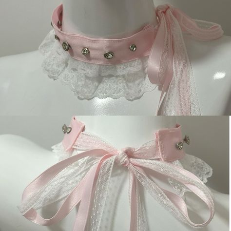 Option 1: A choker with stud decoration.  Option 2: A choker without stud decoration.  The price is for a choker only, others are not included. Kawaii Choker, Steampunk Fashion Female, Steampunk Fashion Male, Gothic Skirts, Kawaii Style, Choker Collar, Outfits With Hats, Steampunk Fashion, Accessories Diy