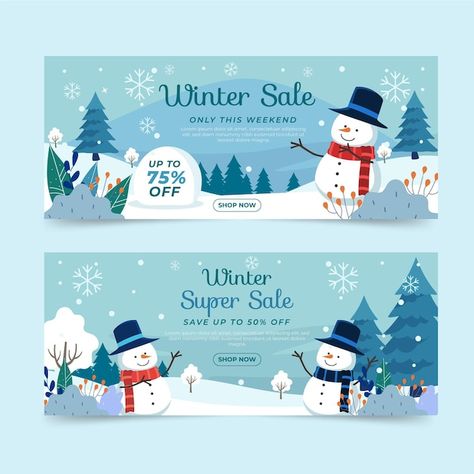 Winter Theme Painting, Lily Template, Theme Painting, Web Banner Design, Sale Banner, Vector Hand, Httyd, Christmas Images, Web Banner