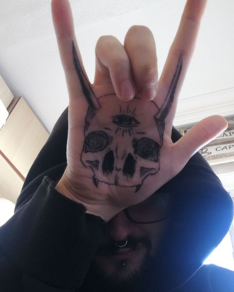 Eye In Palm Tattoo, Third Eye Skull Tattoo, Palm Finger Tattoo, Eye Tattoo On Palm, Palm Eye Tattoo, Palm Tattoos Hand, Eye Palm Tattoo, Palm Of Hand Tattoo, Palm Hand Tattoo