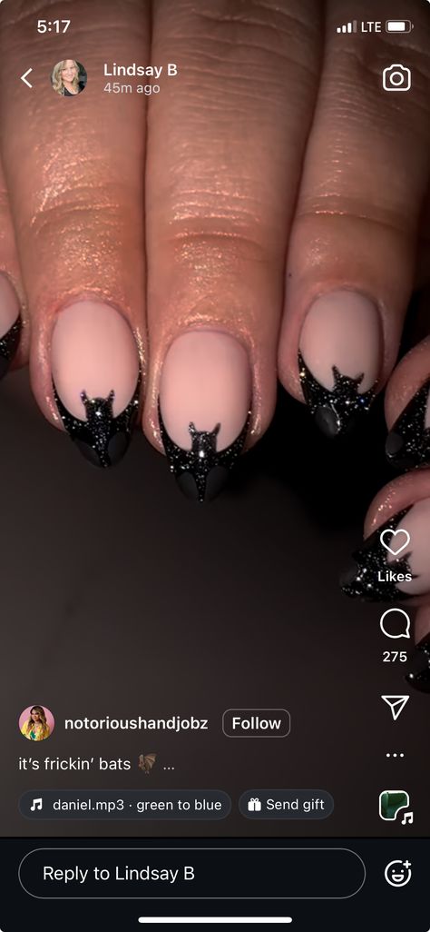 Bat Nails, Pure Beauty, French Nails, Bat, Nail Designs, Pure Products, Nails, Beauty