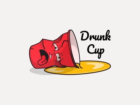 Drunk Illustration, Halloween Beer Pong, Drunk Art, Crab Cartoon, Drunk Party, King Drawing, Hiking Club, Shots Alcohol, Drunk Humor