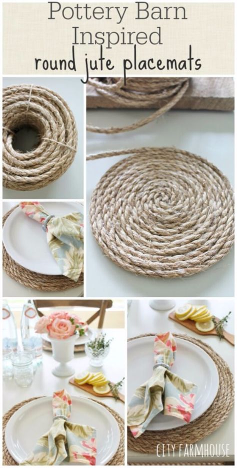 Pottery Barn Hacks, Barn Crafts, Diy Keramik, Tafel Decor, Pottery Barn Inspired, Decor Ikea, Dekor Diy, Astuces Diy, Diy Farmhouse Decor