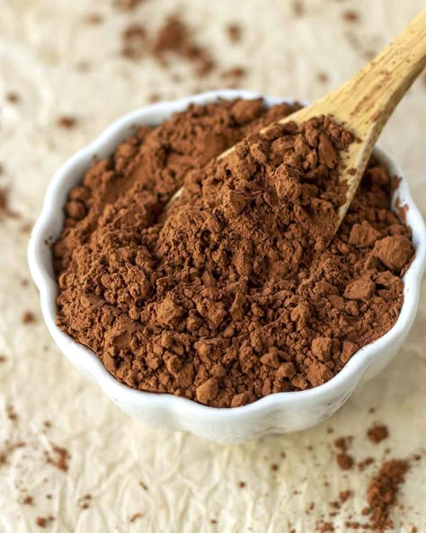 Is cocoa powder vegan? Pure cocoa powder is vegan but some types may have added ingredients that are not vegan. In addition, there are things about the production of certain cocoa brands that some may not consider to be vegan. In this article, you’ll find a list of ethical vegan brands to look for, vegan recipes with cocoa powder, plus other helpful info you need in order to feel confident buying any type of cocoa. Recipes With Cocoa Powder, Organic Hot Chocolate, Food Polls, Cocoa Powder Recipes, Beauty Ingredients, Real Coffee, Chocolate Powder, Powder Recipe, Hot Cocoa Mixes