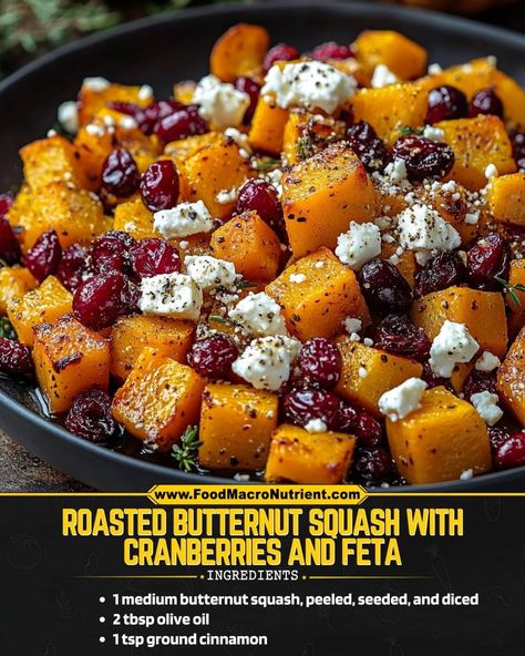 Onion Squash Recipes, Kuri Squash Recipe, Butternut Squash With Cranberries, Squash Recipe, Savory Food, Herb Butter, Roasted Butternut Squash, Roasted Butternut, White Swan