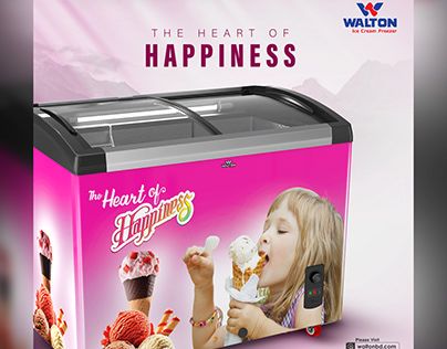 Ice Cream Menu, Ice Cream Freezer, Graphic Design Product, Facebook Post, Branding Ideas, Design Advertising, Facebook Posts, Design Product, Freelancing Jobs