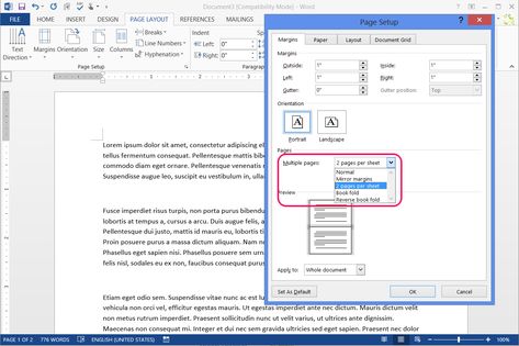 Change the page layout. Page Setup, Paper Layout, Lining Up, Word File, Hacking Computer, The Expert, Social Media Business, Page Layout, To Create