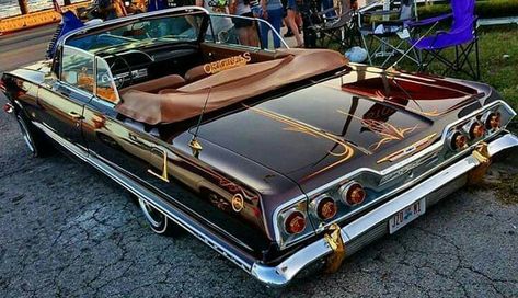 63 Chevy Impala, 63 Impala, Impala Lowrider, Classic Cars Chevy, Old Vintage Cars, New Retro Wave, Lowrider Cars, Classy Cars, Pretty Cars