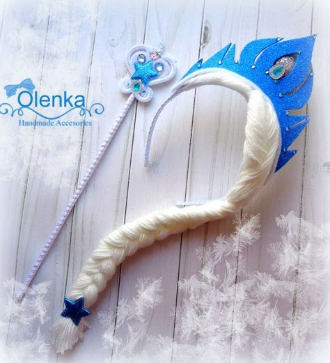 Pág Accessoires Barbie, Diy Costumes Kids, Frozen Theme, Frozen Birthday Party, Diy Headband, Frozen Party, Frozen Birthday, Diy Hair Bows, Diy Hair Accessories