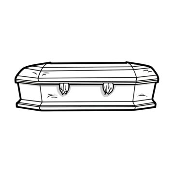 Coffin Drawing, Series Journal, Art Random, Transparent Image, Halloween Illustration, Spooky Halloween, Hand Drawn, How To Draw Hands, Doodles