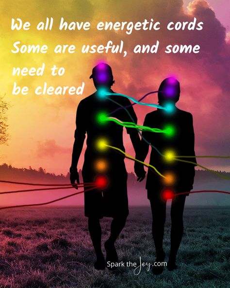 Every time we communicate with someone our energy systems send out cords. Energy cords. These are streams of energy to connect us. This facilitates communication. Generally when we’re done communicating the cords ... #chakras #energyhealing Spiritual Numbers, Affirmations For Healing, Healing Aura, Crystals Spirituality, Healing Rituals, Quiet Person, Angel Therapy, Aura Energy, Pranic Healing