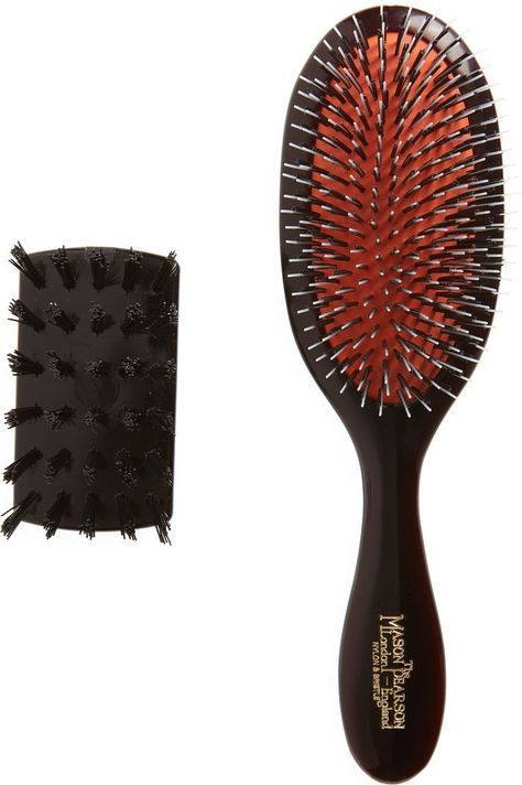 Mason Pearson Handy Mixture Nylon & Boar Bristle Hair Brush for All Hair Types | Nordstrom Maison Pearson Brush, Mason Pearson Brush, Bristle Hair Brush, Boar Bristle Hair Brush, Medium To Long Hair, Mason Pearson, Natural Hair Oils, Fall Wardrobe Essentials, Hair Follicles