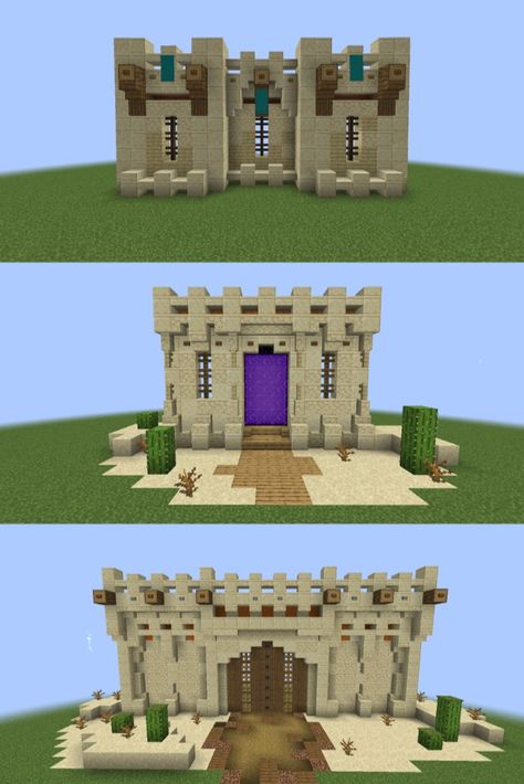 Desert Port Minecraft, Desert Build Minecraft, Desert Path Minecraft, Minecraft Desert Decoration, Minecraft Desert Building Ideas, Minecraft Desert Village Ideas, Minecraft Desert Builds, Minecraft Desert House, Minecraft Pasta