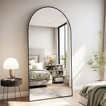 Stand Up Mirror, Arched Full Length Mirror, Arched Floor Mirror, Large Floor Mirror, Mirror Standing, Mirror With Stand, Room Dressing, Floor Length Mirror, Hanging Bedroom