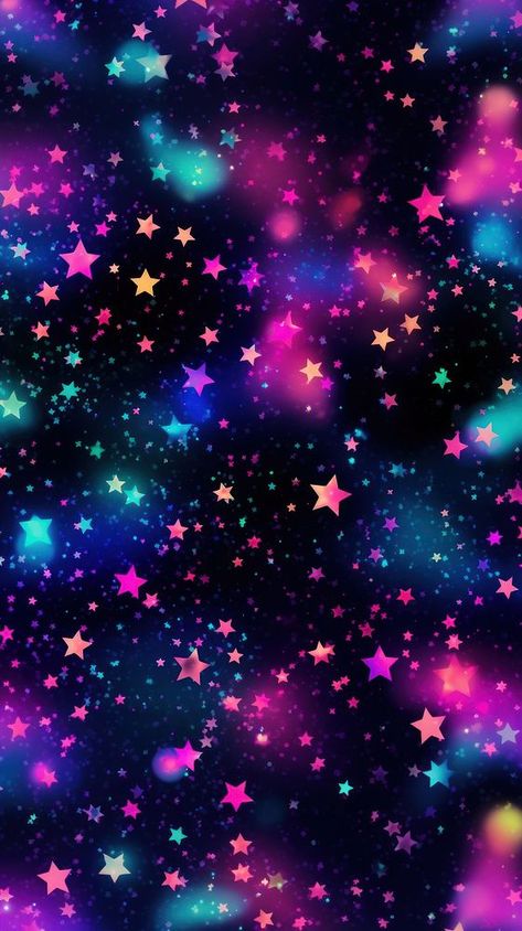 Sky of glowing stars pattern backgrounds astronomy abstract.  | premium image by rawpixel.com / Boom Neon Stars Wallpaper, Glow Stars, Pink Galaxy, Neon Backgrounds, Hipster Wallpaper, Glitter Iphone, Star Background, Galaxies Stars, Neon Wallpaper