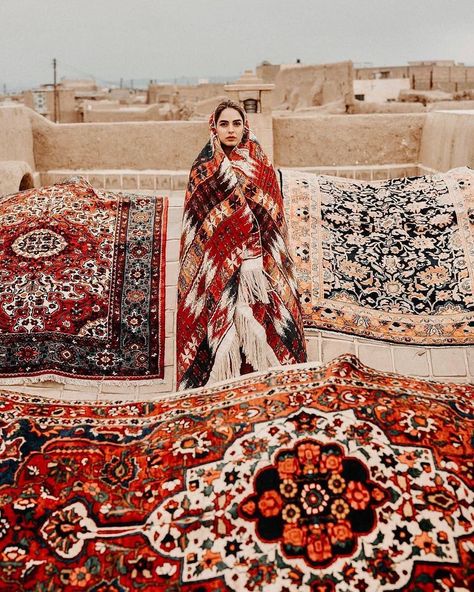 #Persian #carpet is a heavy textile made for a wide variety of utilitarian and symbolic purposes and produced in Iran (historically known as Persia), for home use, local sale, and export. Carpet weaving is an essential part of Persian culture and Iranian art. #Tourbita Travel provides you Customized tours to #Iran with #Excellent Services and Best Prices.  For more info just call us: 📞 +98 9120543951 Email: tourbita@gmail.com Carpet Diy, Shiraz Iran, Iran Culture, Iran Pictures, Iranian Carpet, Persian Architecture, Look Boho Chic, Carpet Trends, Vibrant Rugs