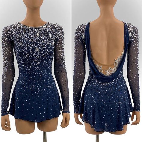 Brad Griffies on Instagram: "Draped in sparkle! #figureskating #iceskating #twirling #dance #dancesport #ballroom #costume #fashion #gown #crystal #rhinestone…" Ice Skating Competition Dress, Competition Skating Dress, Ice Skating Costumes, Dance Costumes Dresses, Figure Skating Competition Dresses, Figure Skating Outfits, Ice Skating Outfit, Figure Dress, Figure Skating Costumes