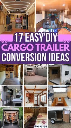 Convert your cargo trailer into a cozy living space with these clever ideas. Perfect for your next adventure! Converted Trailer To Camper, Cargo Trailer Camper Conversion Ideas, Cargo Trailer Shelving Ideas, Trailer Conversion To Camper, Cargo Trailer Camping, Trailer Conversion Ideas, Diy Cargo Trailer, Enclosed Trailer Camper Conversion, Converted Cargo Trailer