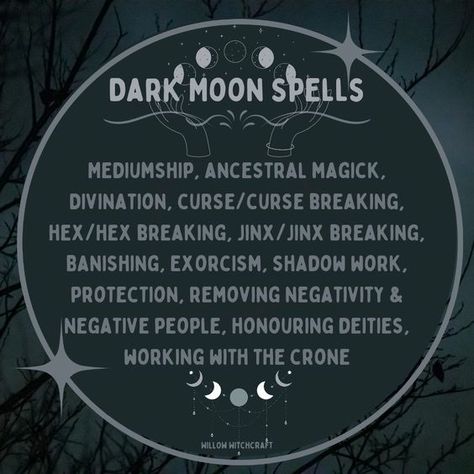 Dark Moon Witchcraft, Witchcraft Pictures, Lunar Witchcraft, Moon Grimoire, Moon Core, Witchy Journal, Goddess Magic, Moon Vibes, Moon Pics