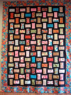 Snippets of a Quilter: Quilt Bricks Stained Glass Quilt Pattern, Brick Quilt, Crumb Quilting, Charm Square Quilt, Quilt Scraps, Lap Quilt Patterns, Crumb Quilt, Old Ties, Patchwork Inspiration