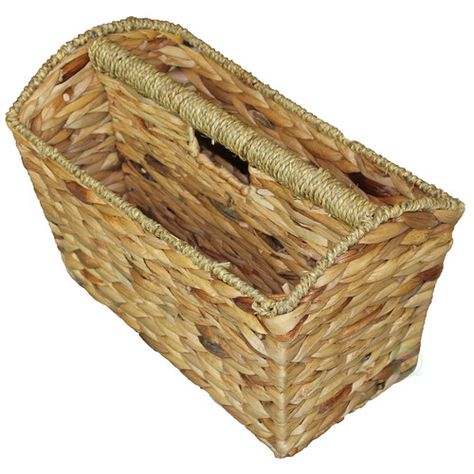 Found it at Wayfair - Woven Magazine Holder Magazine Basket, Primitive Bathroom, Furniture Magazine, Blanket Rack, Primitive Bathrooms, Primitive Home Decor, Primitive Colonial, Magazine Holder, Primitive Home