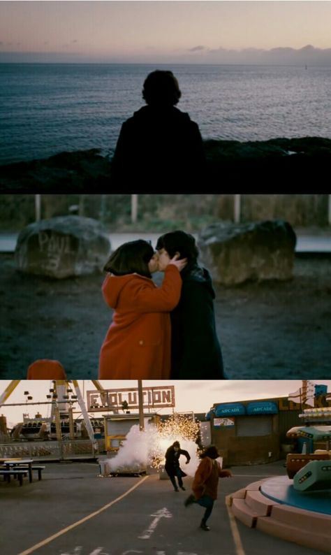 Submarine (2010) Submarine Movie Stills, Submarine Film Aesthetic, Submarine 2010 Aesthetic, Submarine Movie Aesthetic, Submarine Film, Submarine 2010, Submarine Movie, Color In Film, Cinematography Composition