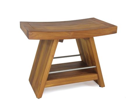 teak, shower, stool, stand, bench, home, bench, hallway, patio, picnic, table, dining Teak Shower Seat, Teak Shower Stool, Teak Bench Outdoor, Bench With Shelf, Teak Shower Bench, Teak Patio Furniture, Beachfront Decor, Teak Wood Furniture, Shower Stool